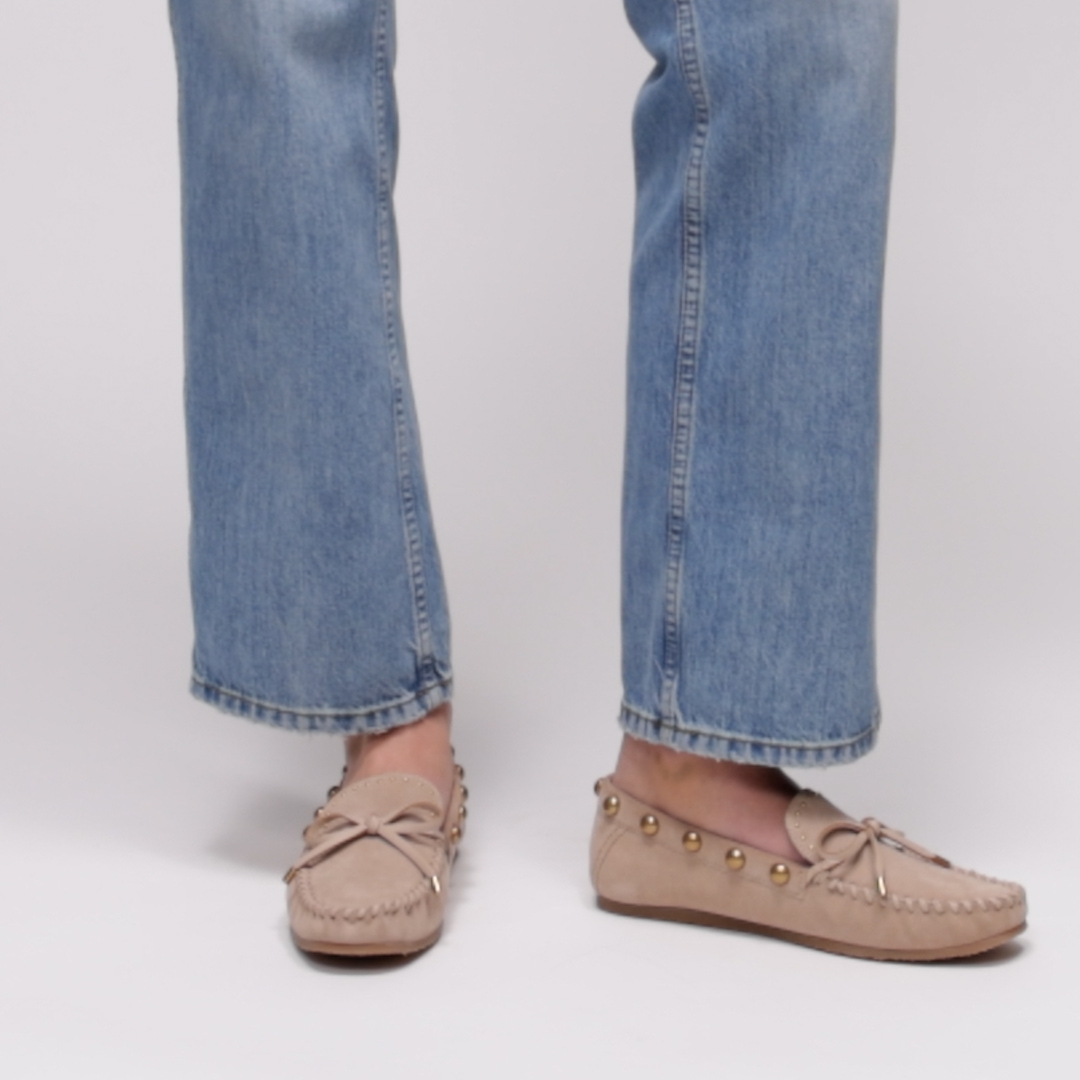 Amazon.com | Vince Camuto Womens Sennett Studded Mocassin Tortilla
